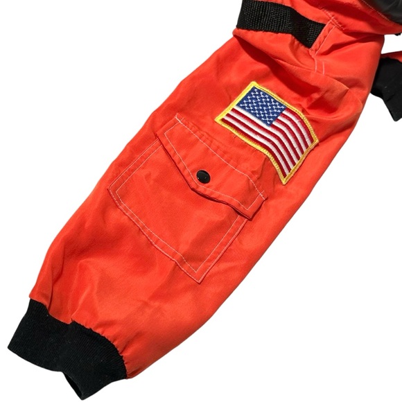🎃 Aeromax Toys Costume 4-6 Astronaut Flight Suit Orange - Picture 8 of 13